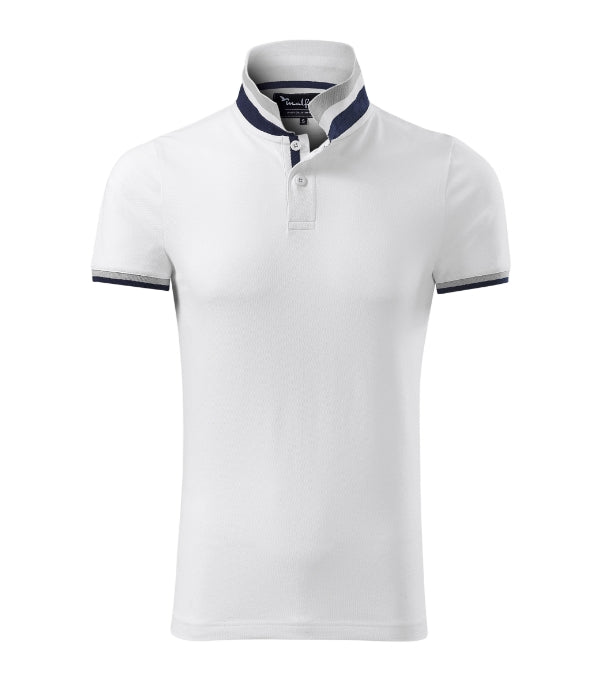 Collar Up polokošeľa pánska petrol blue S