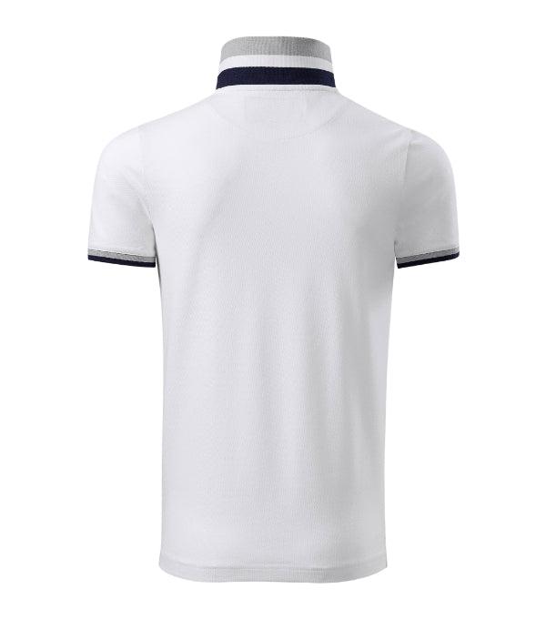 Collar Up polokošeľa pánska petrol blue S