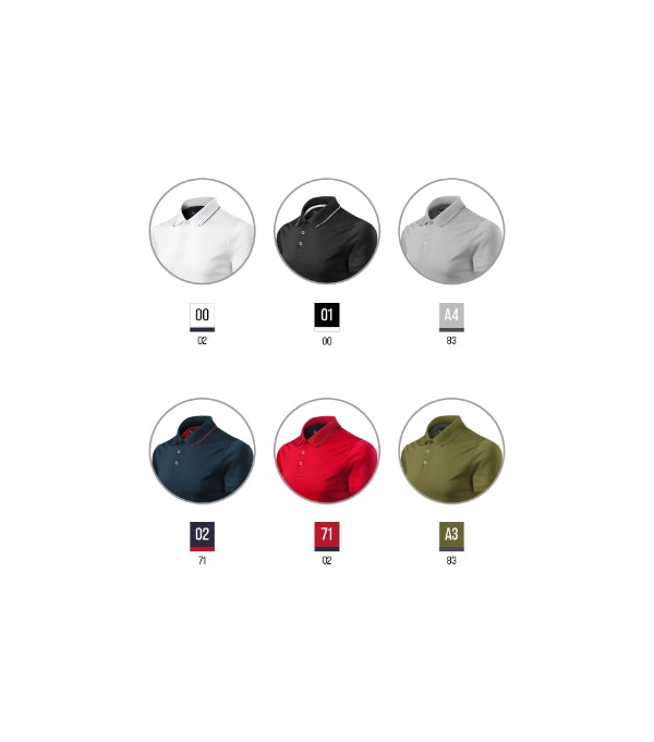 Grand polokošeľa pánska formula red S