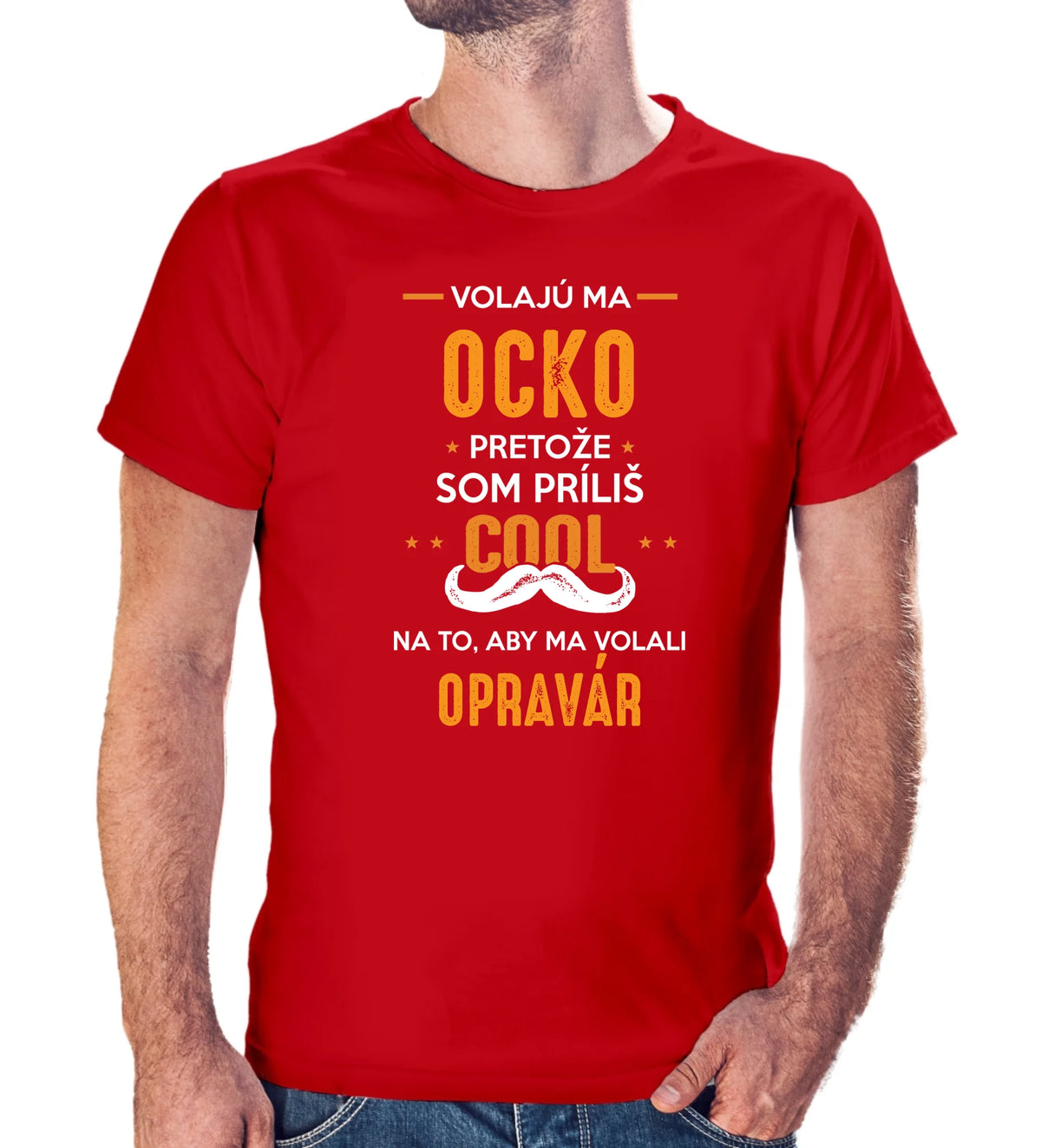 Personalizované tričko s potlačou "Volajú ma ocko" 9284.
