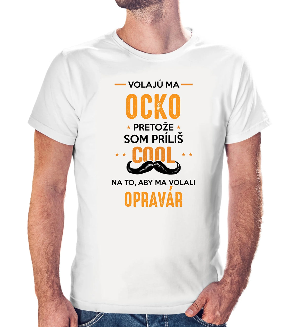 Personalizované tričko s potlačou "Volajú ma ocko" 9284.
