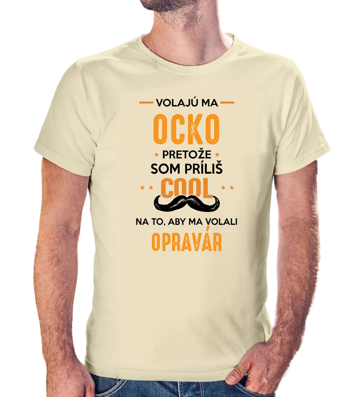 Personalizované tričko s potlačou "Volajú ma ocko" 9284.