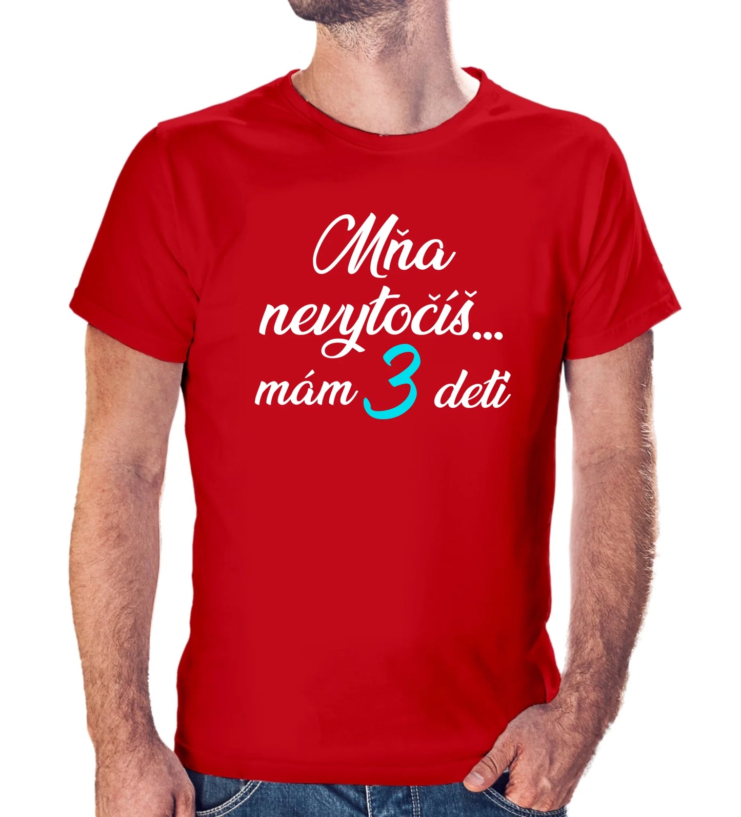Personalizované tričko s potlačou "Mňa nevytočíš, mám 3 deti" 9297.