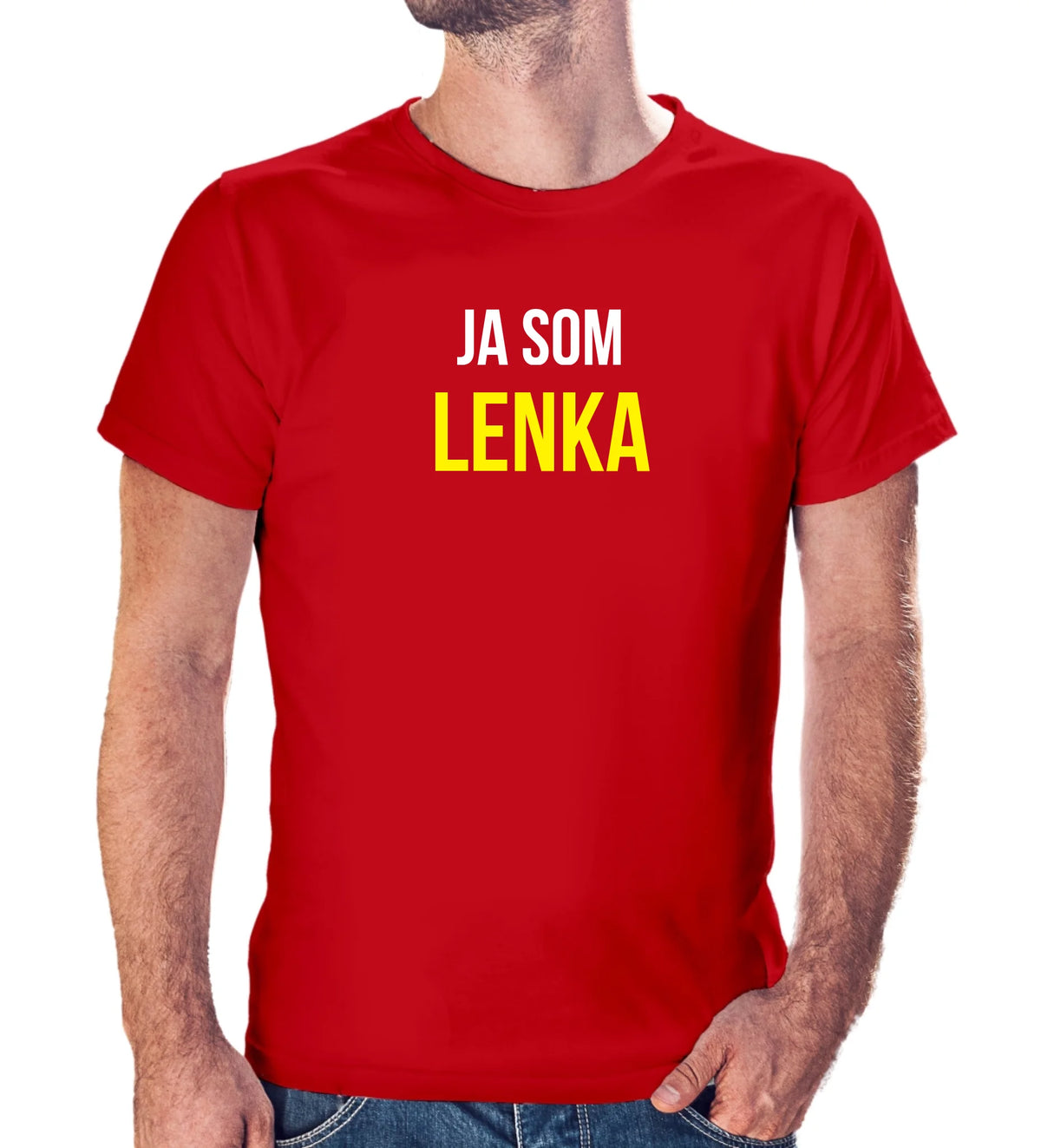Personalizované tričko s potlačou "Ja som Lenka" 9303.