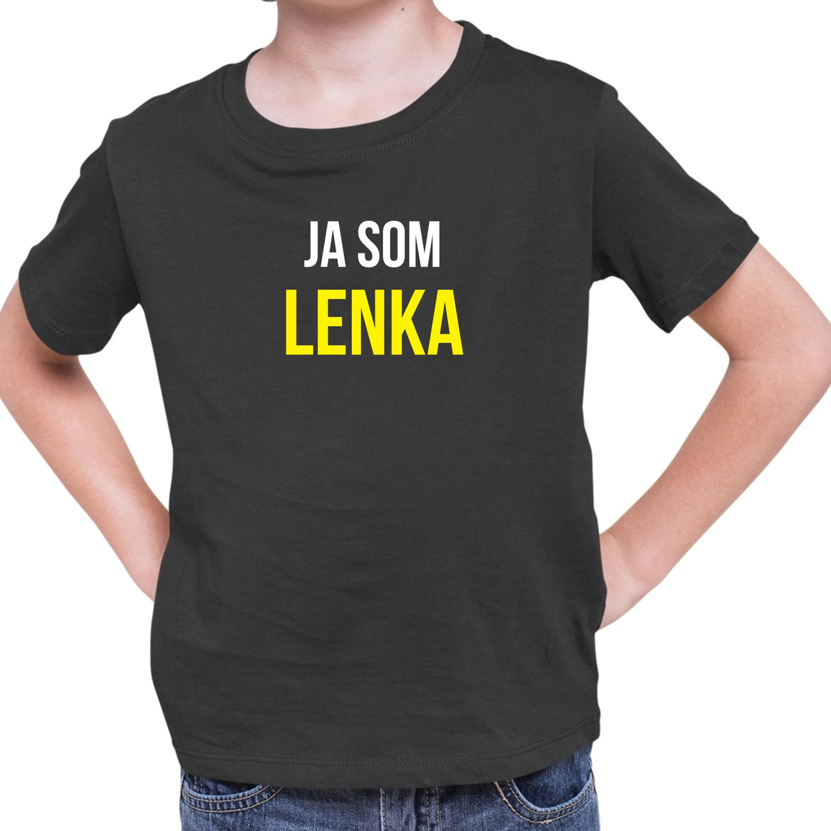 Personalizované tričko s potlačou "Ja som Lenka" 9303.