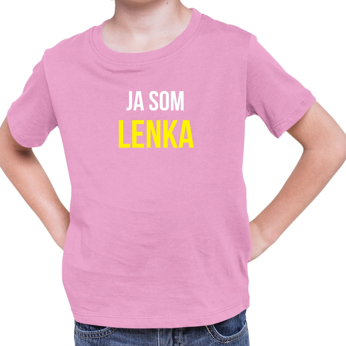 Personalizované tričko s potlačou "Ja som Lenka" 9303.
