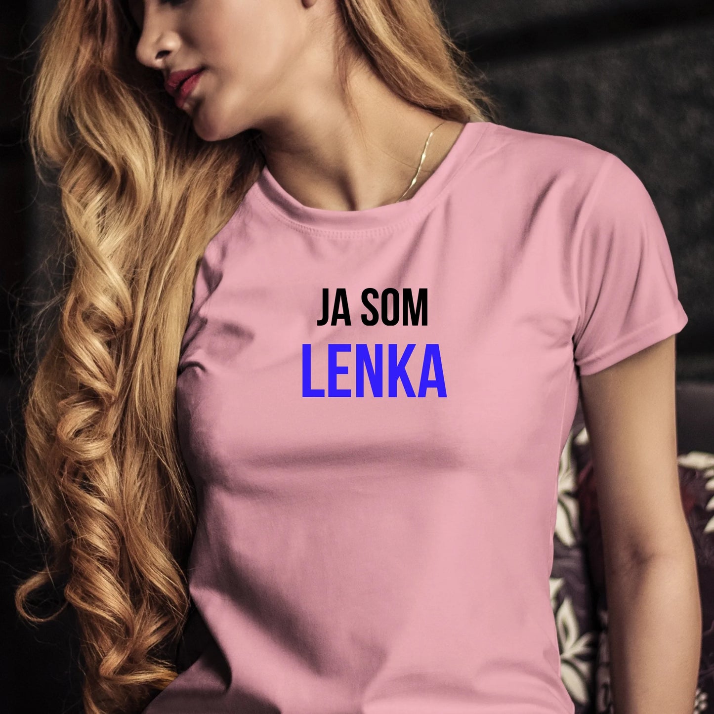 Personalizované tričko s potlačou "Ja som Lenka" 9303.