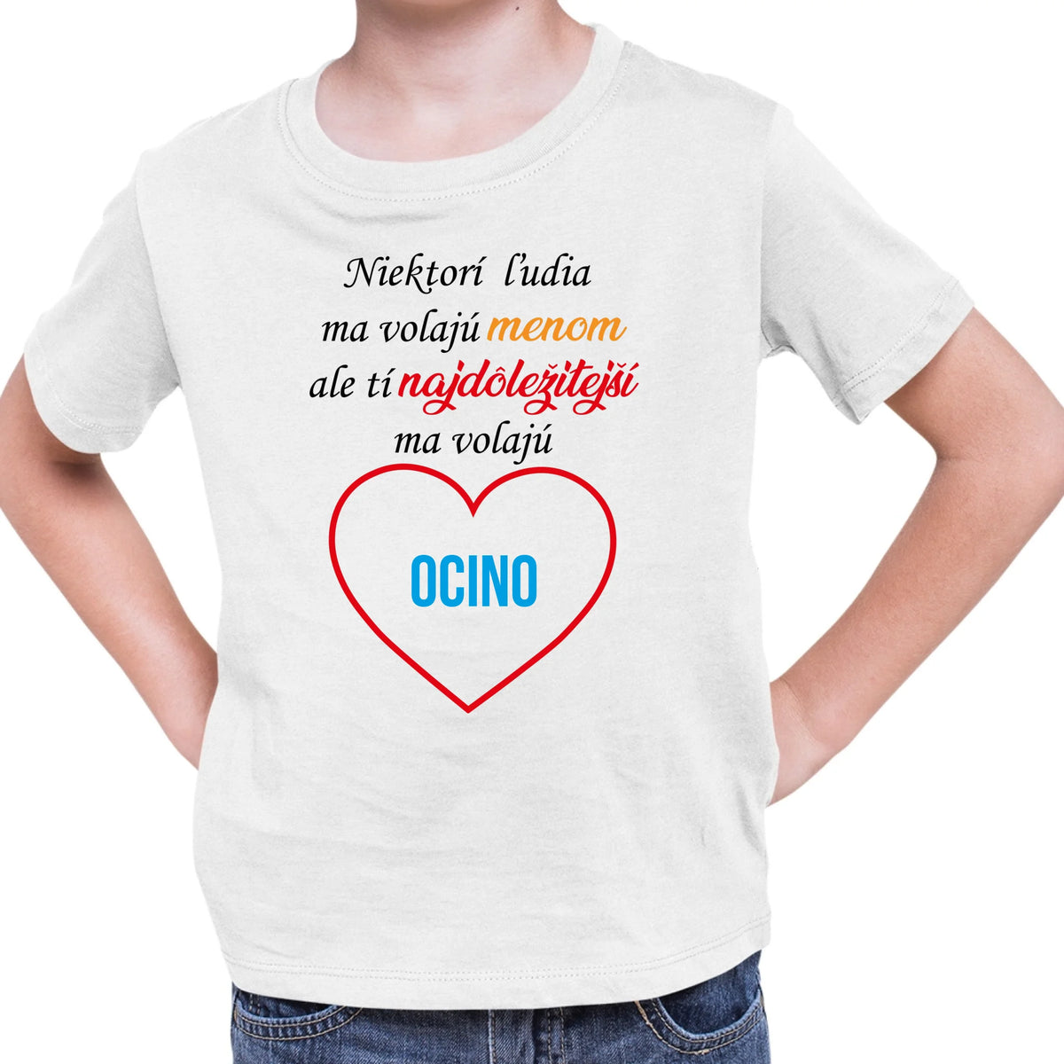 Personalizované tričko "Niektorí ľudia ma volajú..." 9480.