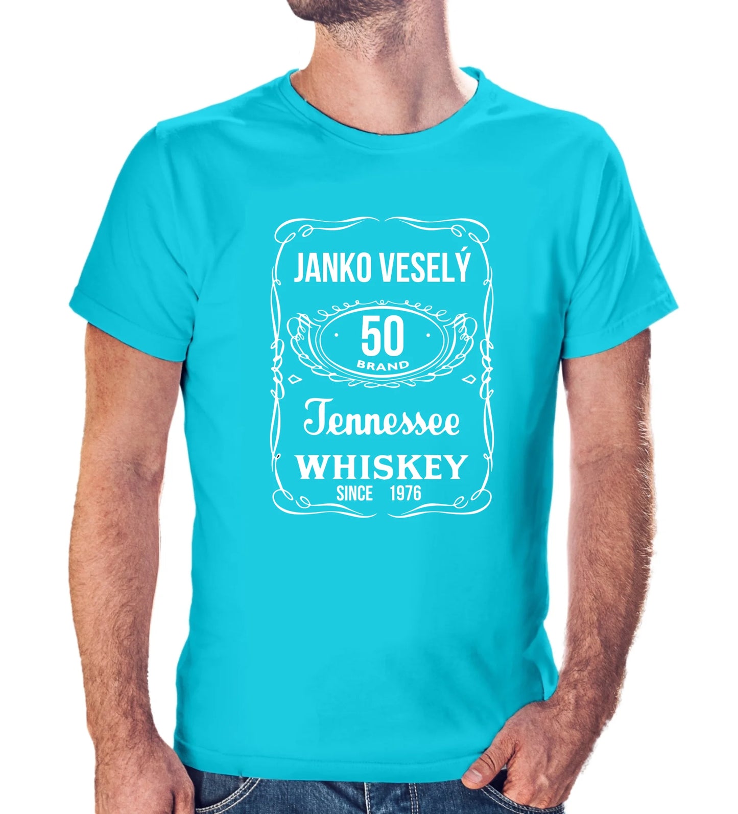 Personalizované tričko "Whiskey s menom a s vekom na želanie" 9493.