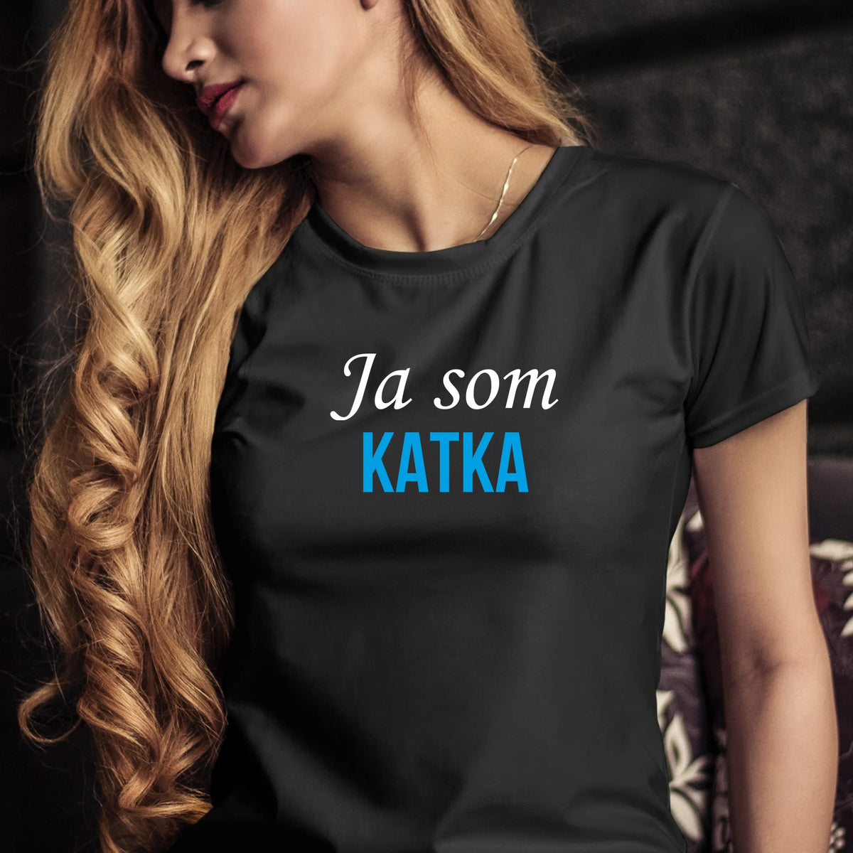 Personalizované tričko s potlačou "Ja som Katka" 9508-1.