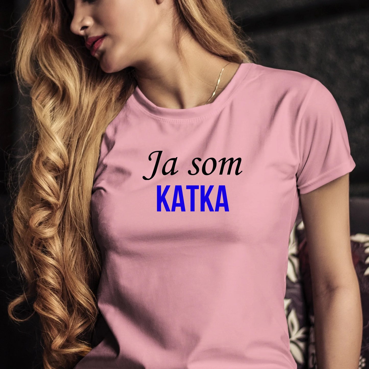 Personalizované tričko s potlačou "Ja som Katka" 9508-1.