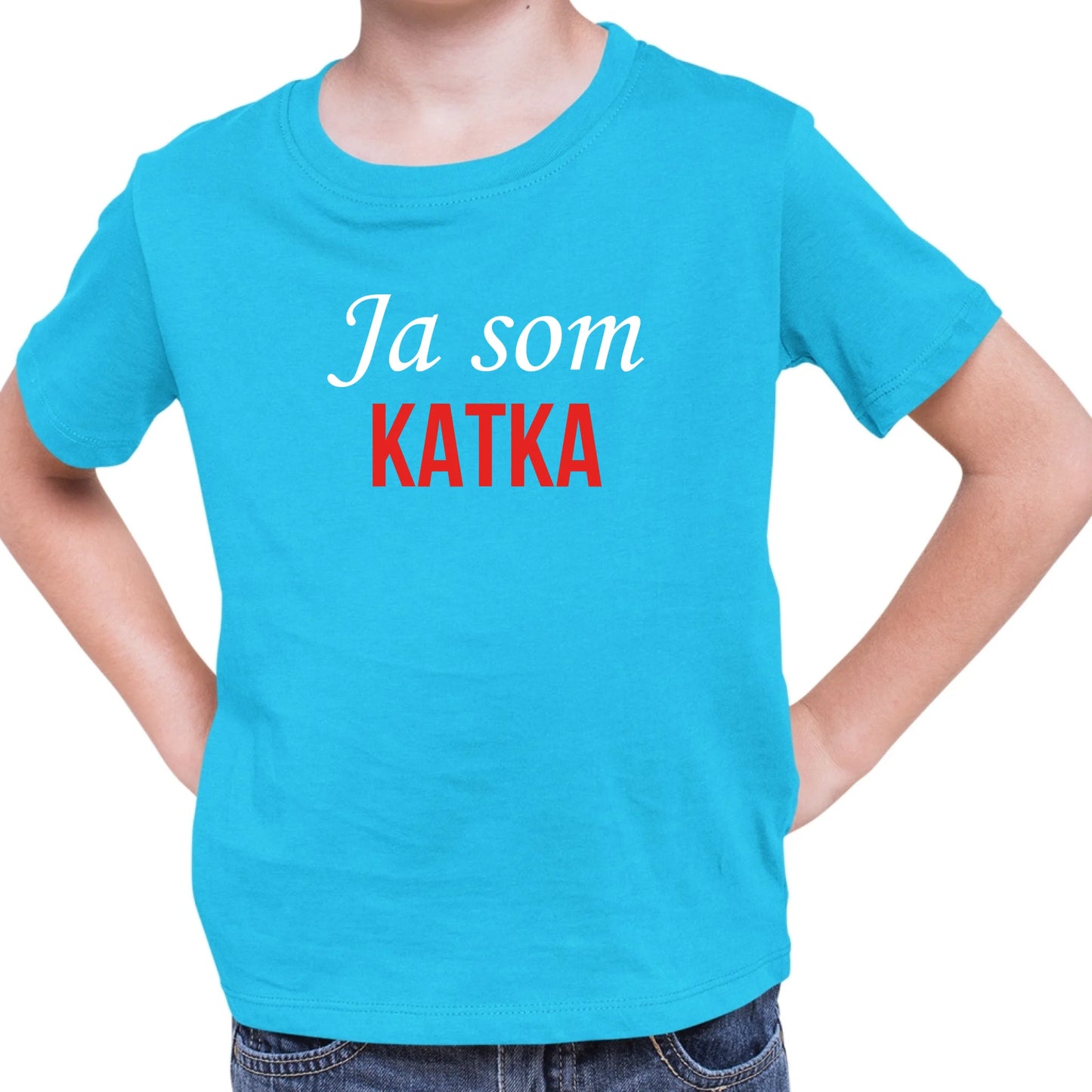 Personalizované tričko s potlačou "Ja som Katka" 9508-1.