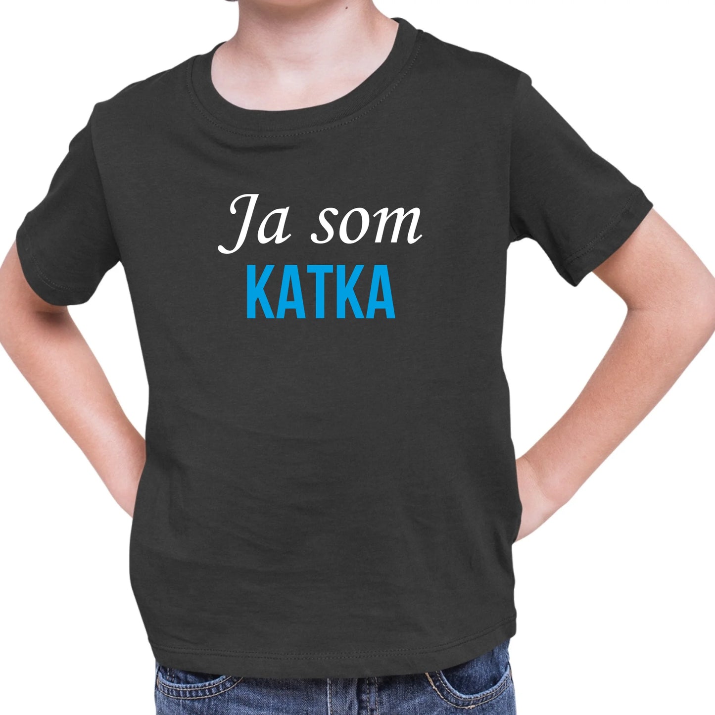 Personalizované tričko s potlačou "Ja som Katka" 9508-1.