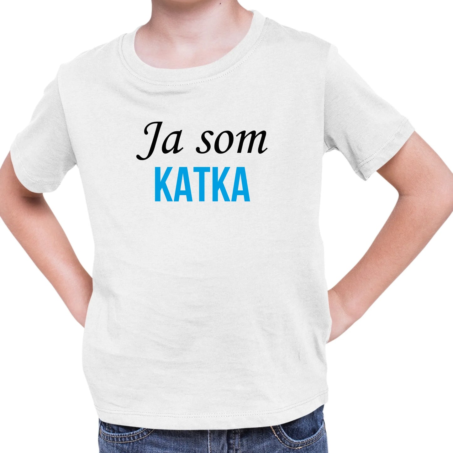 Personalizované tričko s potlačou "Ja som Katka" 9508-1.