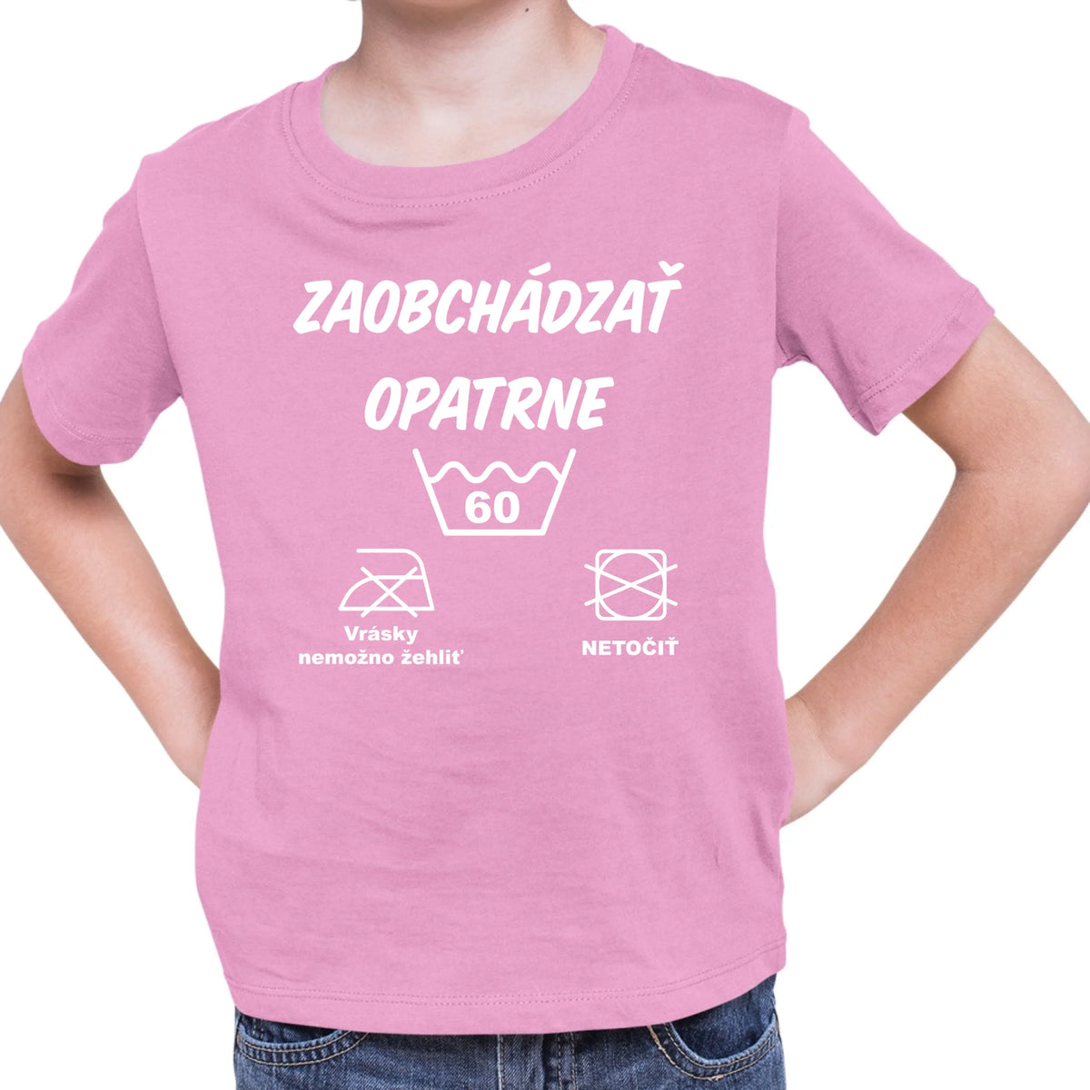 Personalizované tričko s potlačou "Zaobchádzať opatrne" 9693.