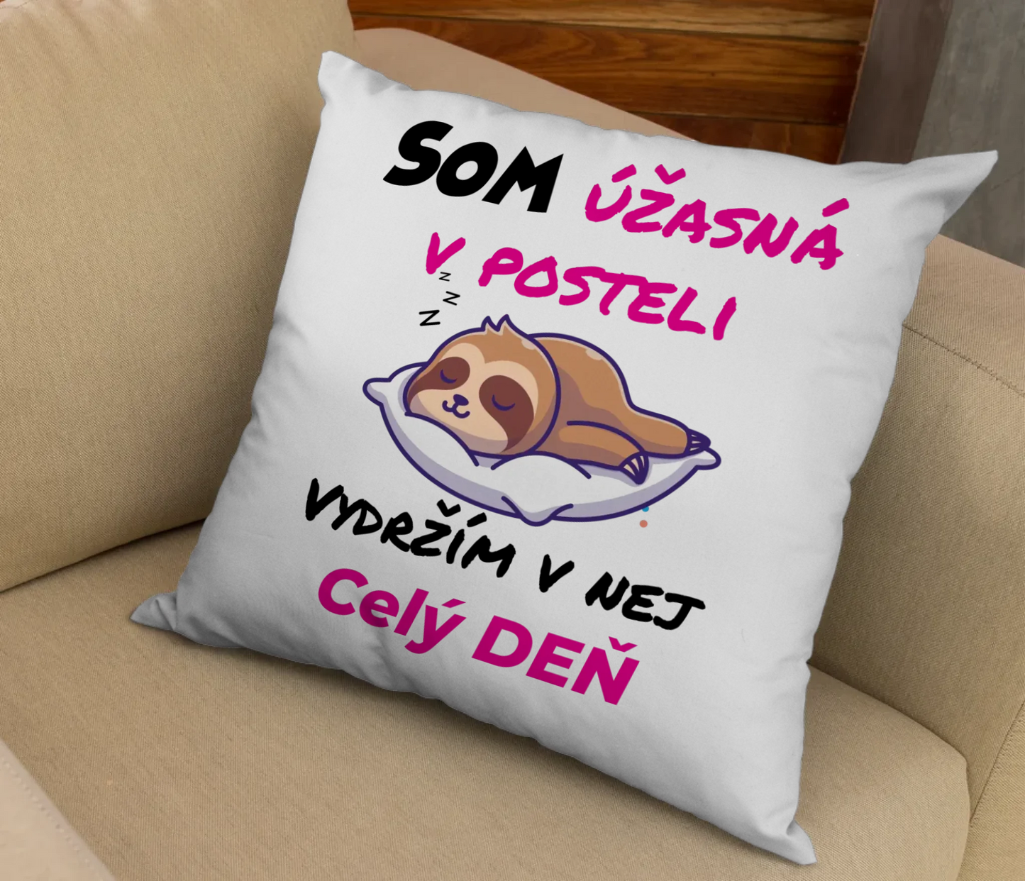 mockup-of-a-pillow-lying-on-a-beige-armchair-a14920