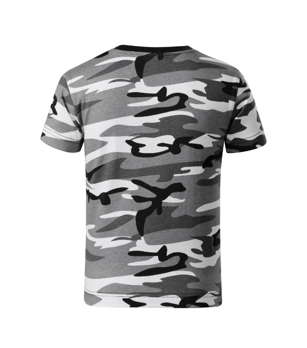 Camouflage tričko detské camouflage green 110 cm/4 roky