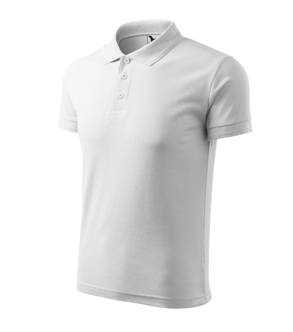 Pique Polo polokošeľa pánska citrónová S