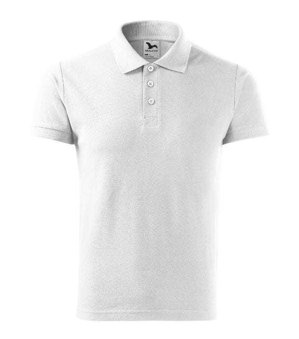 Cotton Heavy polokošeľa pánska nebeská modrá S