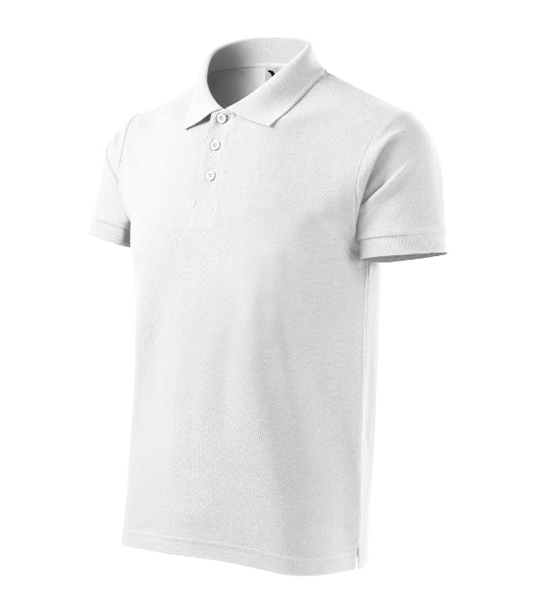 Cotton Heavy polokošeľa pánska nebeská modrá S
