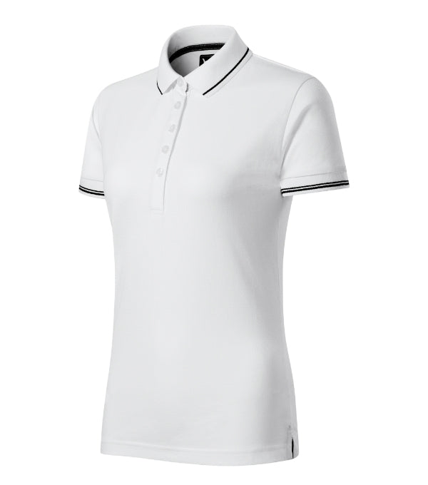 Perfection plain polokošeľa dámska petrol blue S