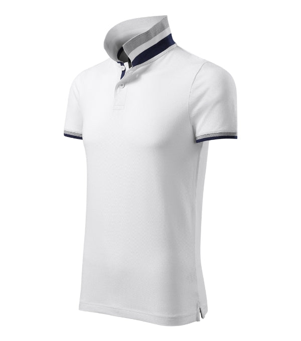 Collar Up polokošeľa pánska petrol blue S