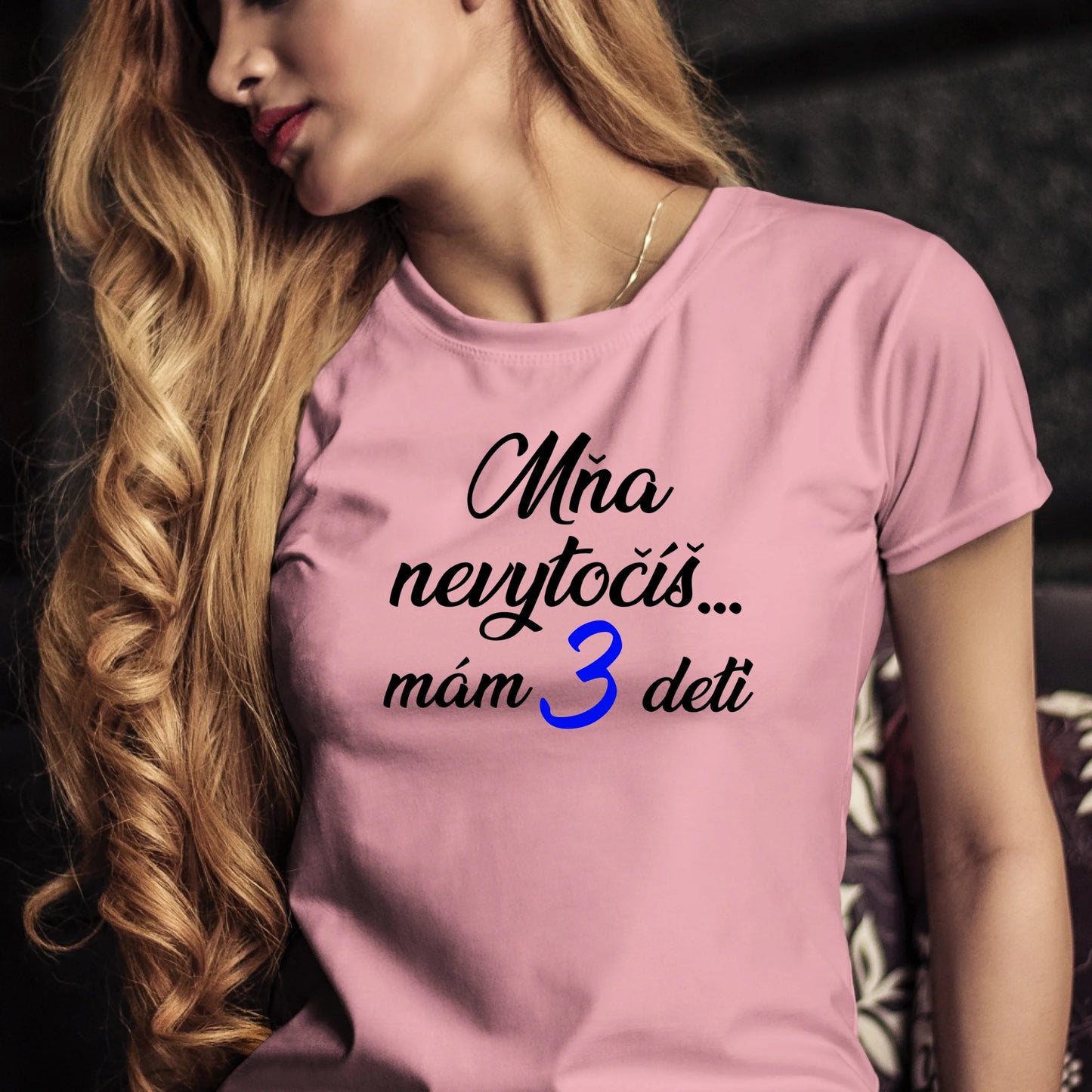 Personalizované tričko s potlačou "Mňa nevytočíš, mám 3 deti" 9297.