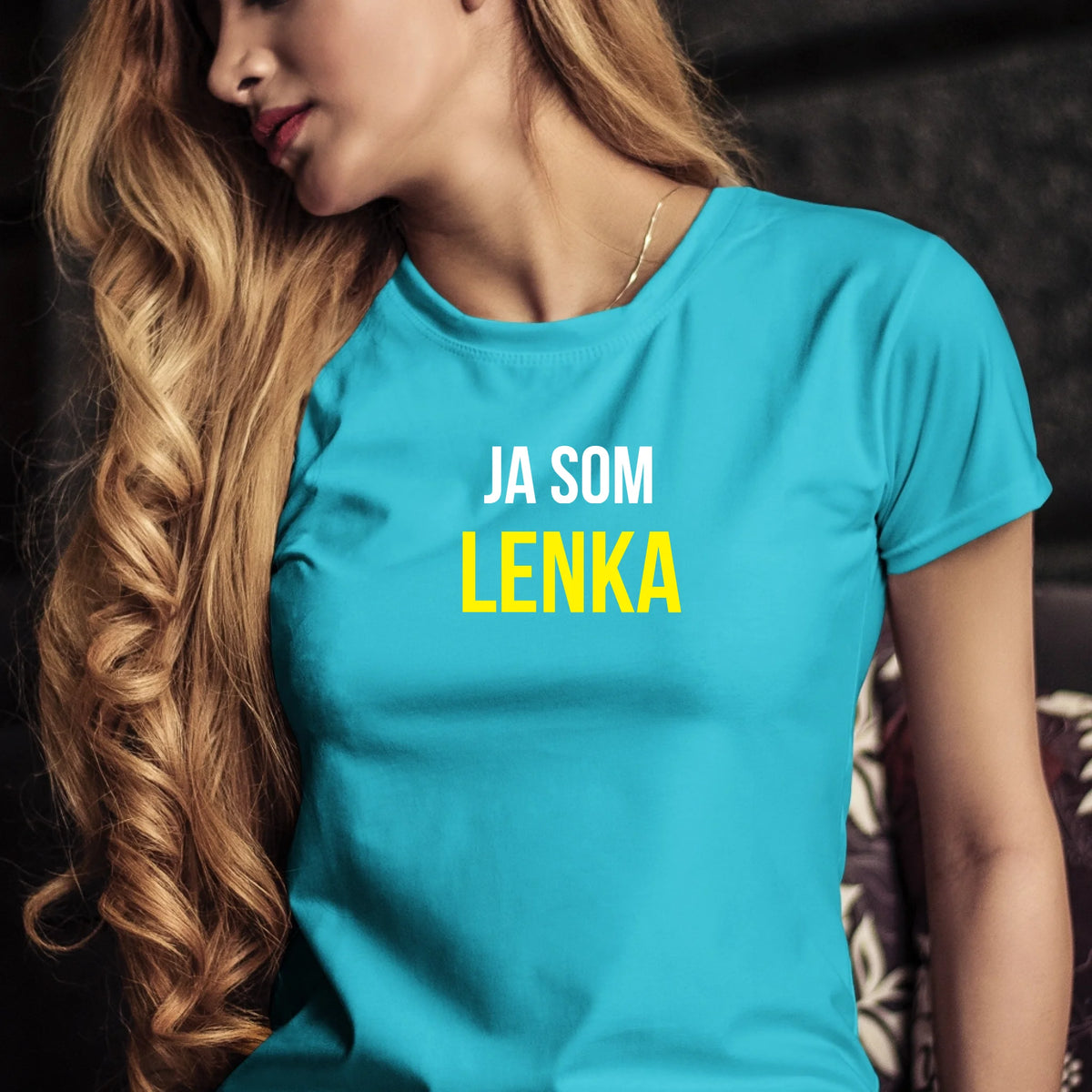 Personalizované tričko s potlačou "Ja som Lenka" 9303.