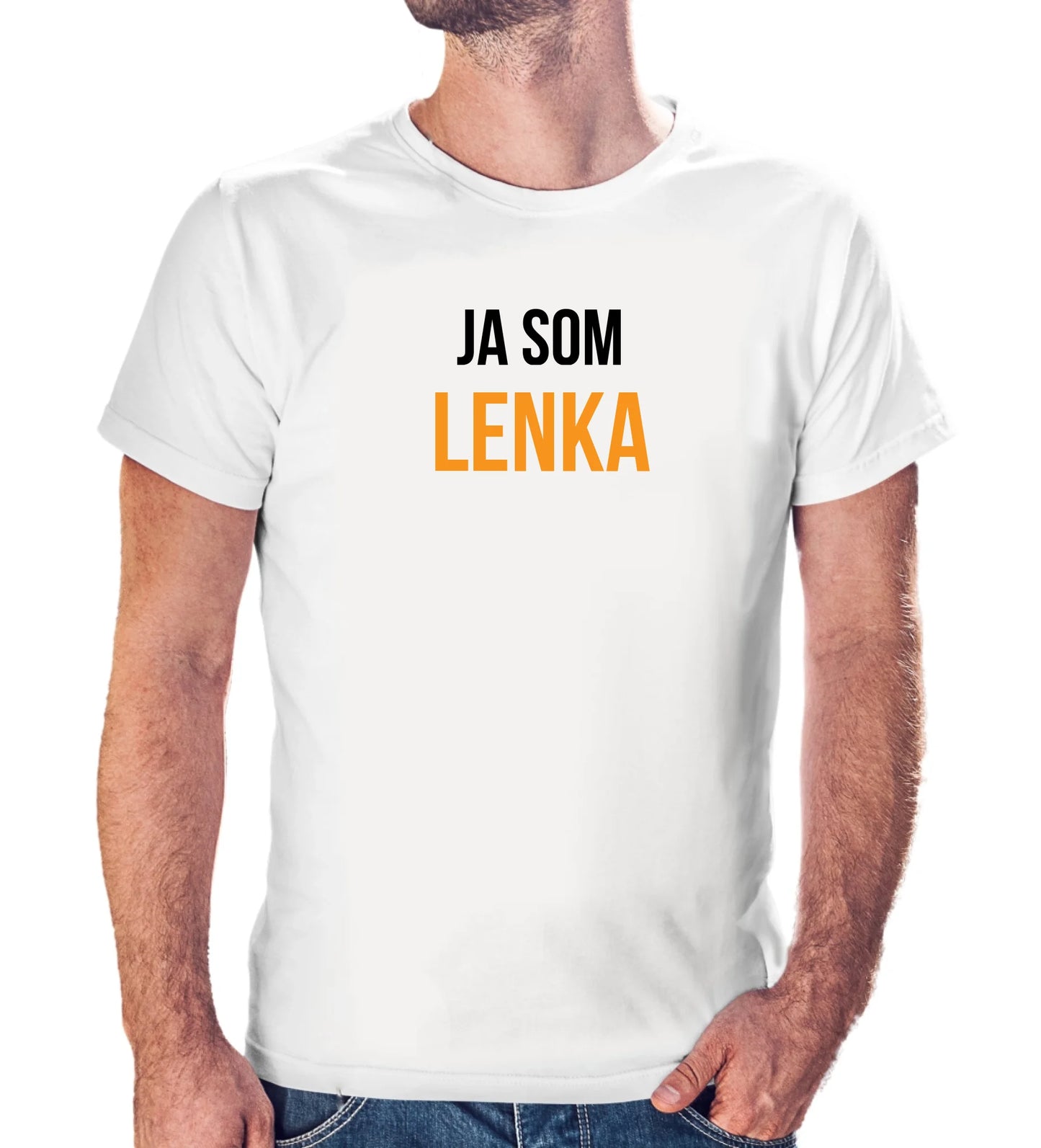 Personalizované tričko s potlačou "Ja som Lenka" 9303.