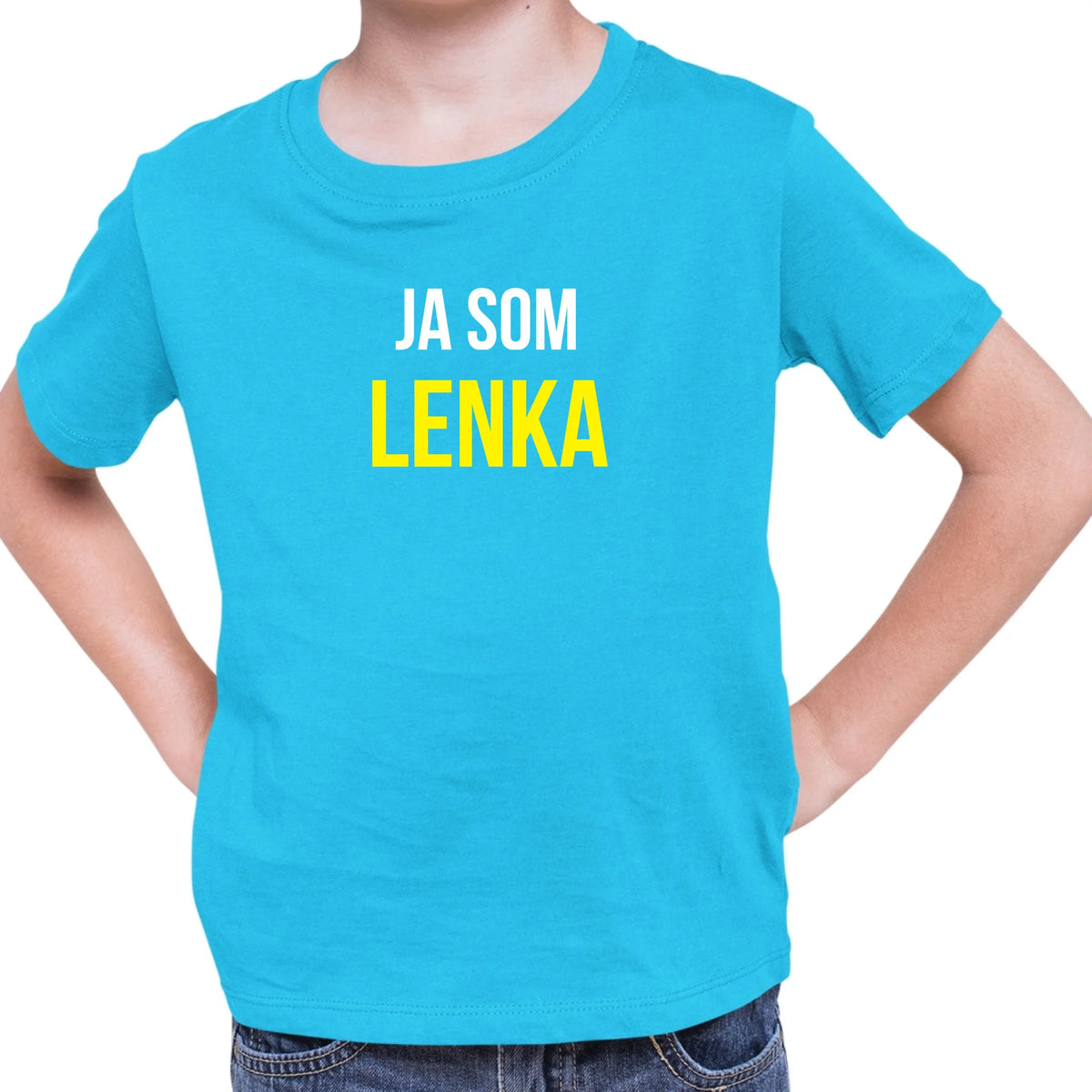 Personalizované tričko s potlačou "Ja som Lenka" 9303.