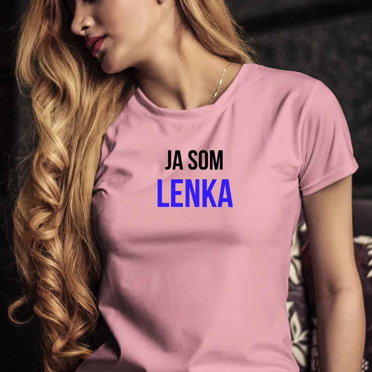 Personalizované tričko s potlačou "Ja som Lenka" 9303.