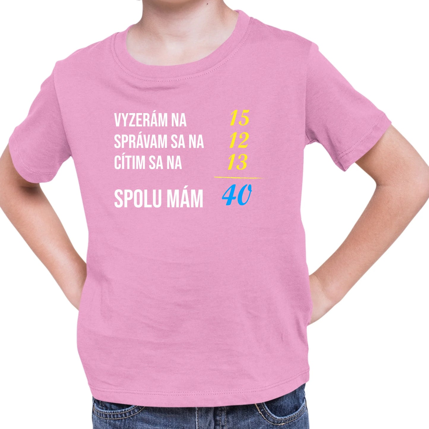 Personalizované tričko s potlačou " Vyzerám na...." 9369.