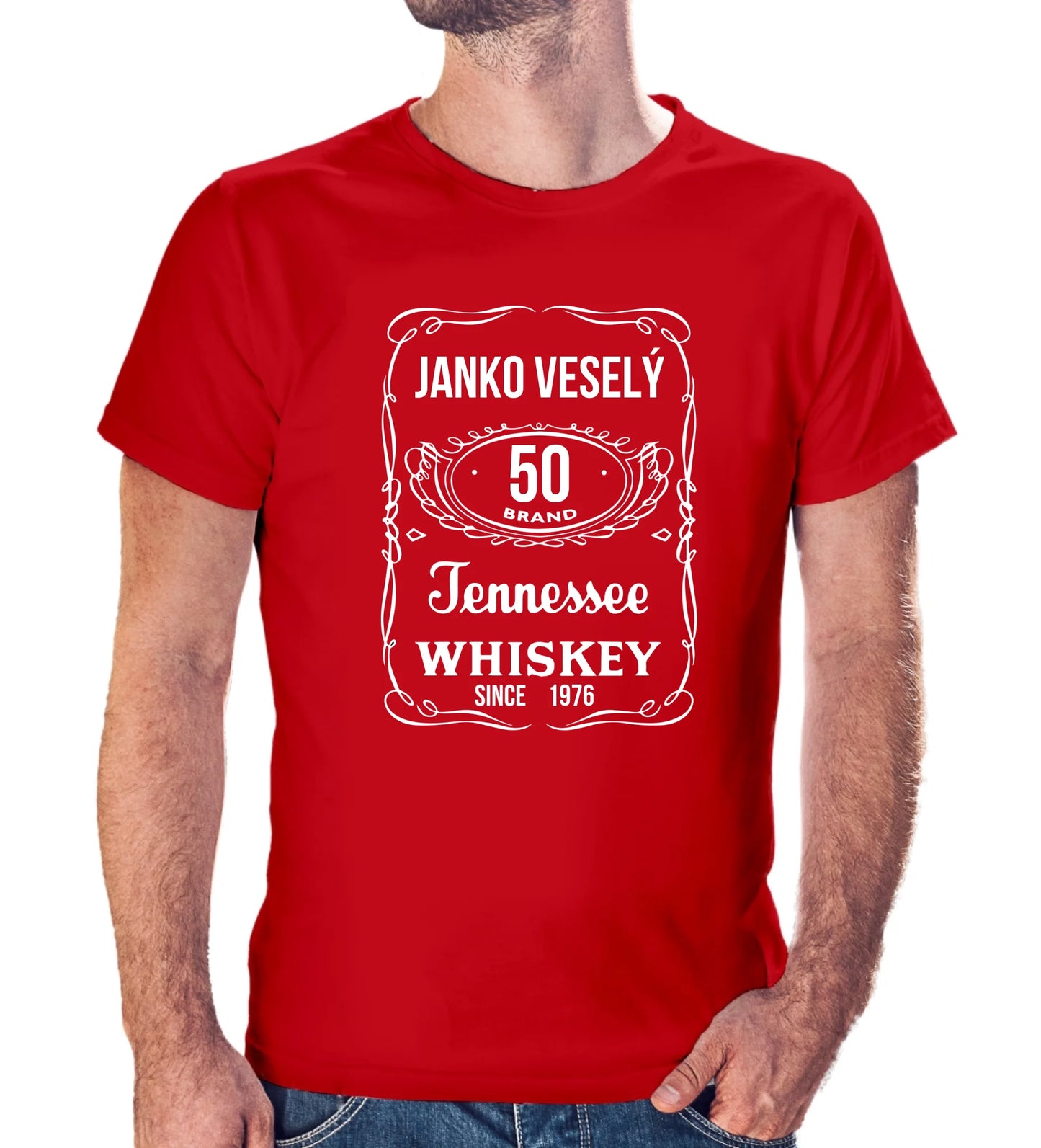 Personalizované tričko "Whiskey s menom a s vekom na želanie" 9493.