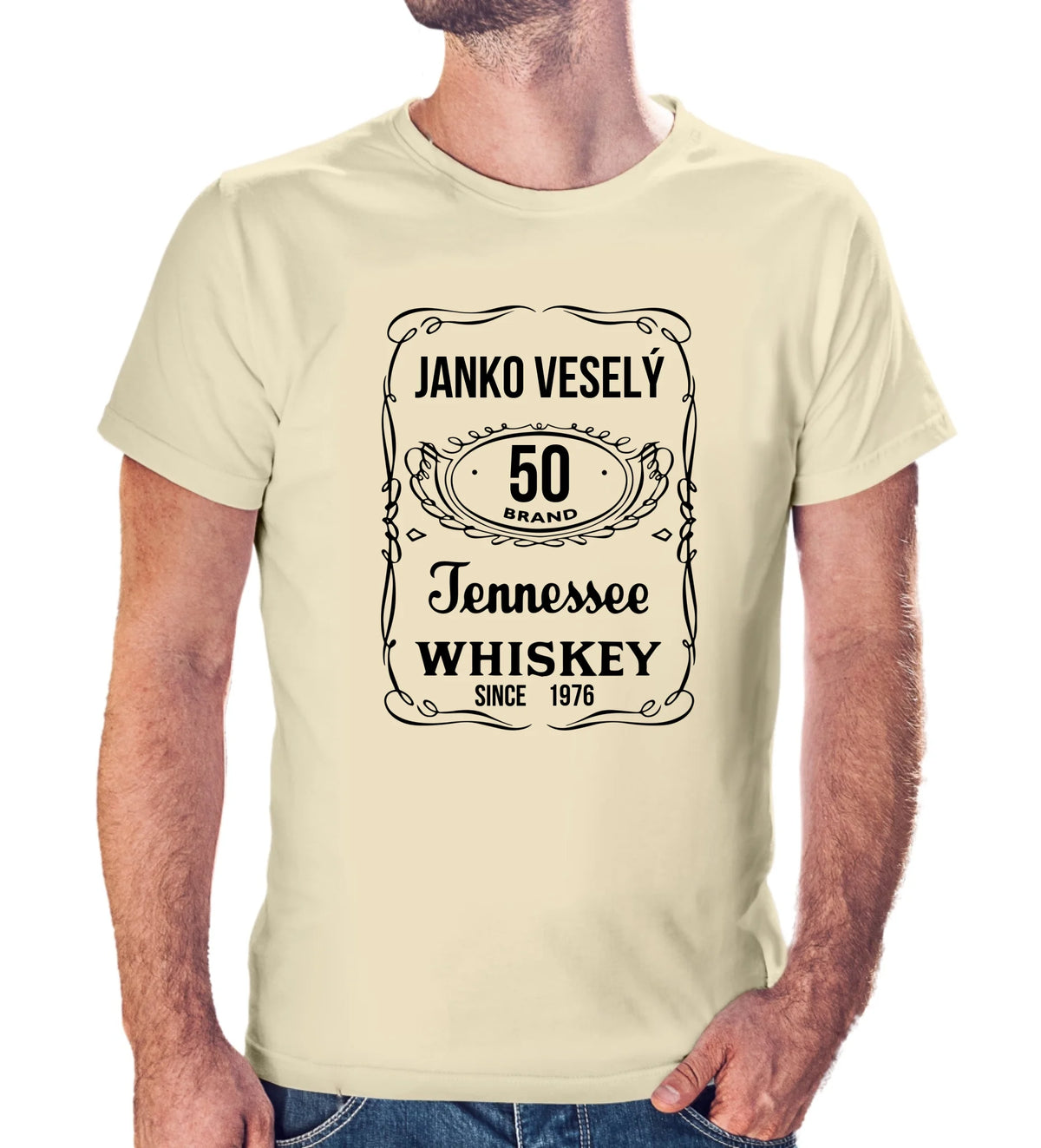 Personalizované tričko "Whiskey s menom a s vekom na želanie" 9493.