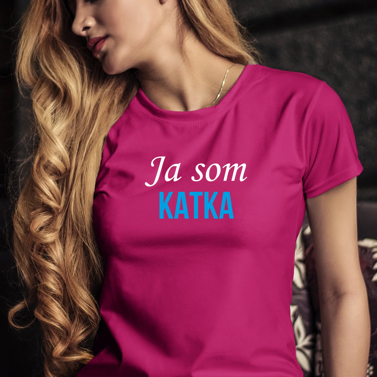 Personalizované tričko s potlačou "Ja som Katka" 9508-1.