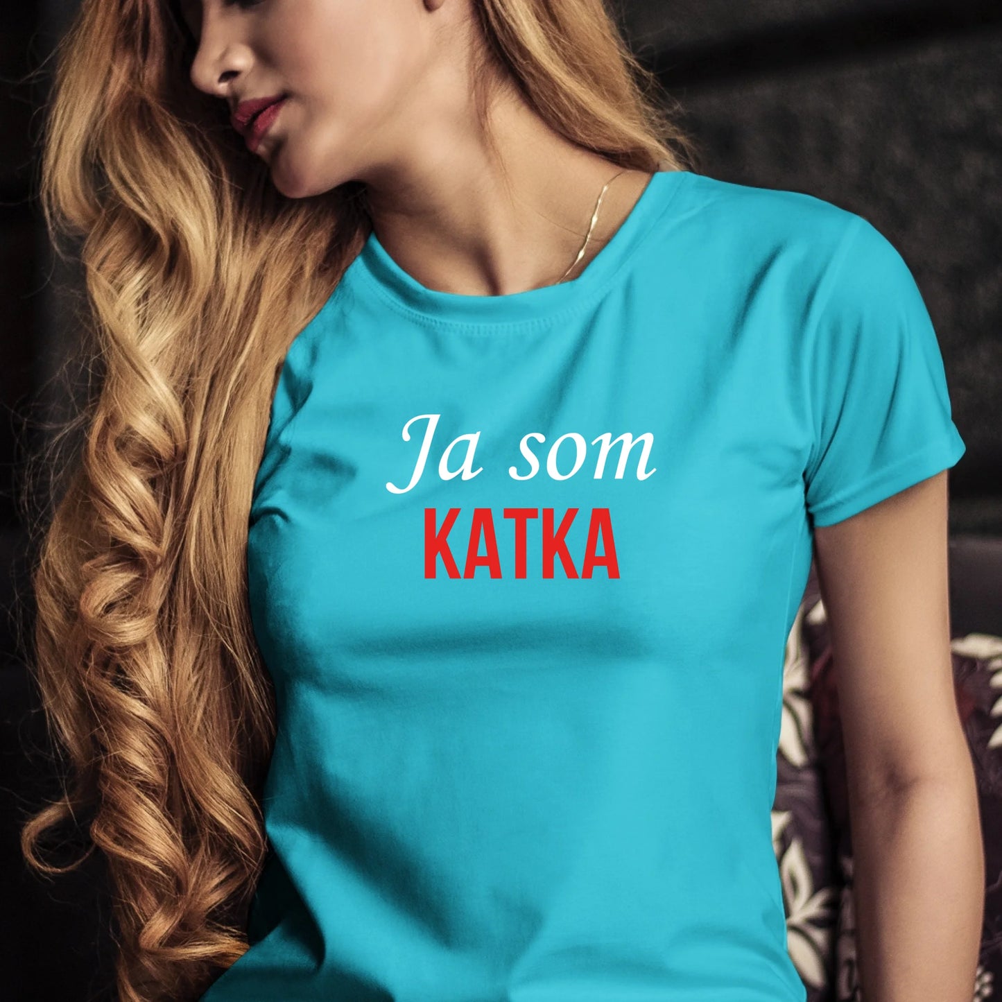 Personalizované tričko s potlačou "Ja som Katka" 9508-1.