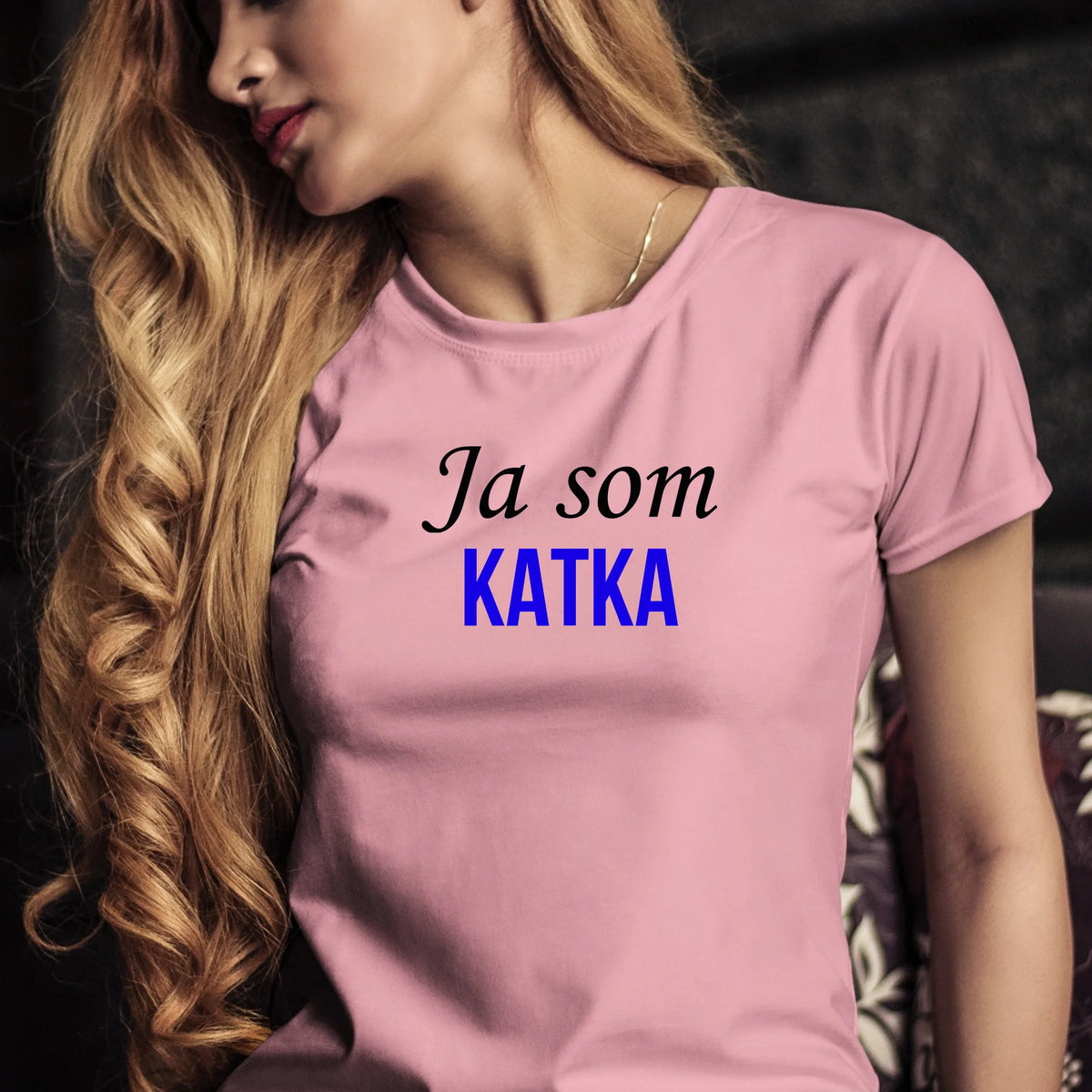 Personalizované tričko s potlačou "Ja som Katka" 9508-1.