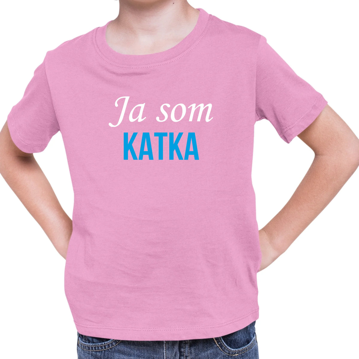 Personalizované tričko s potlačou "Ja som Katka" 9508-1.
