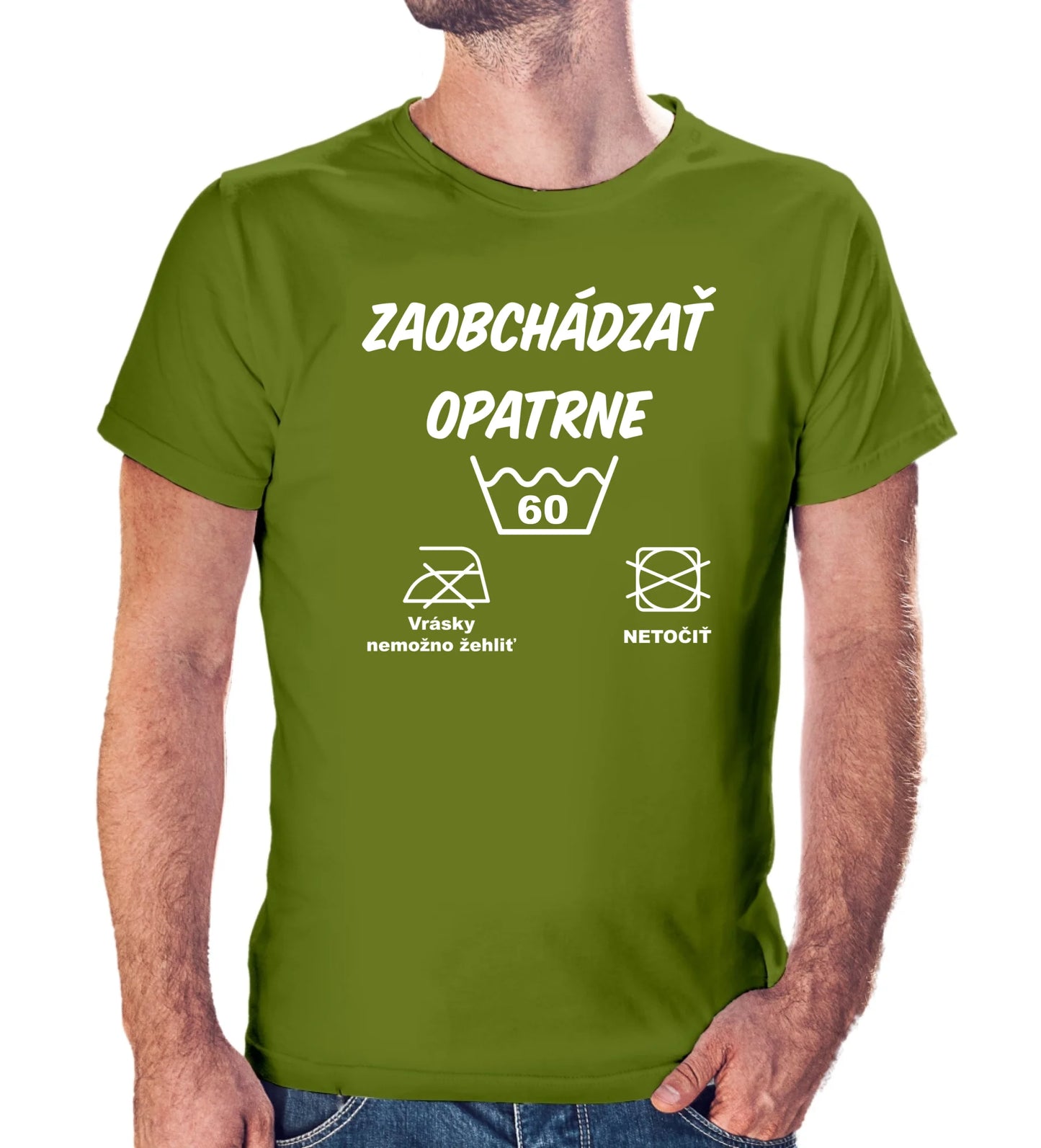 Personalizované tričko s potlačou "Zaobchádzať opatrne" 9693.