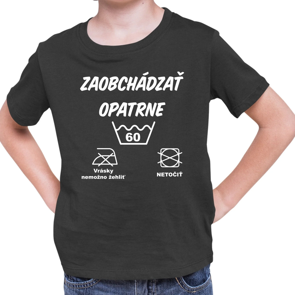 Personalizované tričko s potlačou "Zaobchádzať opatrne" 9693.